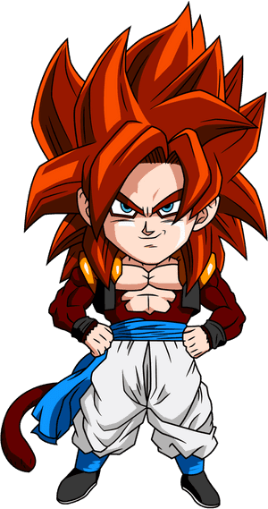 Chibi Gogeta Ssj4, HD Png Download PNG image with transparent background