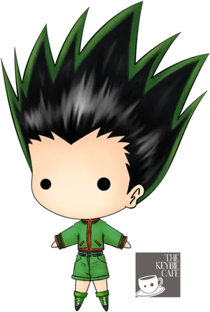 Chibi Gon Fanart PNG Image