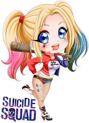 Harley Quinn Anime, HD Png Download PNG image with transparent background