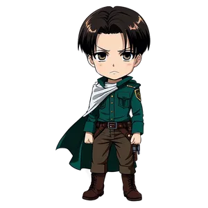 Chibi Levi Ackerman Png Vmh PNG Image