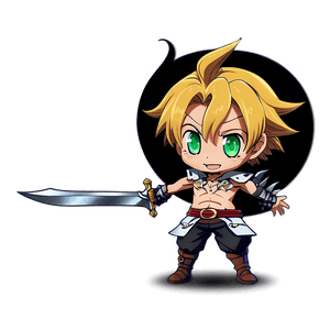 Chibi Meliodas Cute PNG bug36 PNG image with transparent background
