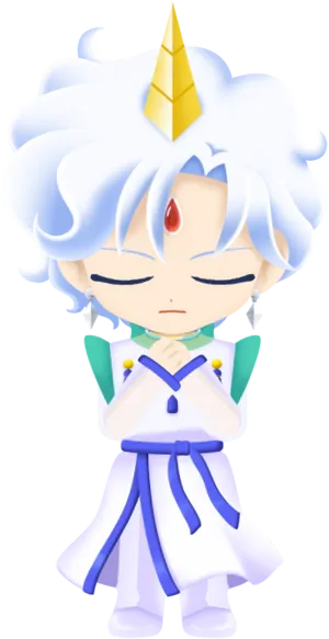 Chibi Sailor Moon Character Helios PNG Image