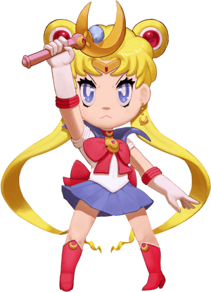 Chibi Sailor Moon - Png Sailor Moon Chibi, Transparent Png PNG image with transparent background