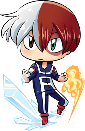 Chibi Shouta Todoroki I Haven't Watched Much Of My, HD Png Download PNG image with transparent background