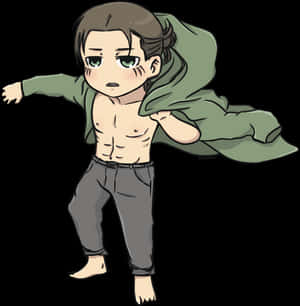 Chibi Style_ Anime_ Character PNG image with transparent background