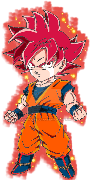 Chibi Super Saiyan God, HD Png Download PNG image with transparent background