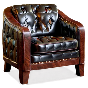 Chic Armchair With Ottoman Png 25 PNG Image