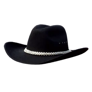 Chic Black Cowboy Hat Png Kpf PNG Image