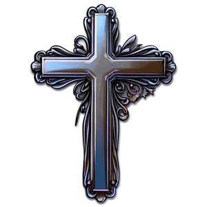 Chic Cross Emblem Png 13 PNG Image