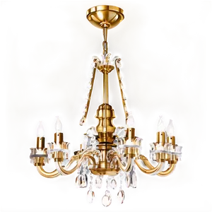 Chic Modern Chandelier Png 5 PNG Image