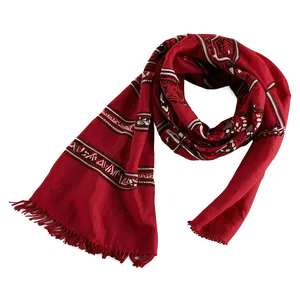 Chic Red Scarf Png 74 PNG Image