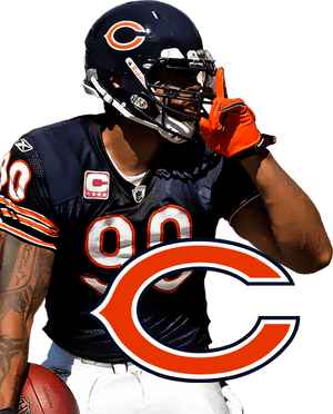 Julius Peppers Chicago Bears, HD Png Download PNG image with transparent background