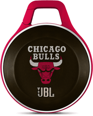 Chicago Bulls J B L Speaker PNG image with transparent background