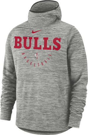 Chicago Bulls Nike Hoodie PNG image with transparent background