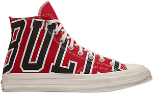 Chicago Bulls Themed Sneaker PNG image with transparent background