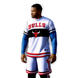 Chicago Bulls Warm-Up Suits PNG yol81 PNG image with transparent background