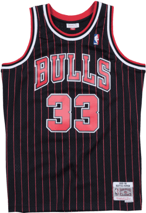 Chicago Bulls33 Jersey PNG image with transparent background