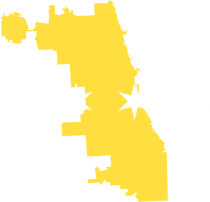 Stat3 2 - Crime Rate Map Chicago 2018, HD Png Download PNG image with transparent background