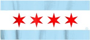 City Of Chicago Skyline Flag, HD Png Download PNG image with transparent background