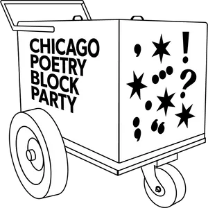 Chicago Poetry Block Party Cart PNG Image