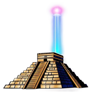 Chichen Itza Night Illumination Png 06252024 PNG Image