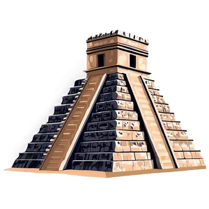 Chichen Itza Night Illumination Png Xfi1 PNG Image