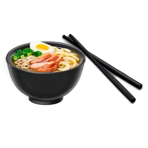 Chicken Ramen Bowl Png Ixj PNG Image