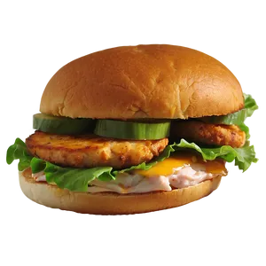 Chicken Sandwich A PNG Image