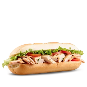 Chicken Sub Sandwich Png 06272024 PNG Image