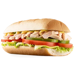 Chicken Sub Sandwich Png Ihc46 PNG Image