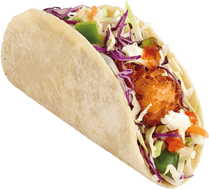 Baja Taco Coconut Shrimp - Coconut Shrimp Taco Time, HD Png Download PNG image with transparent background
