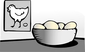 Chickenand Eggs Still Life PNG Image