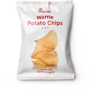 Chickfil A Waffle Potato Chips Package PNG Image