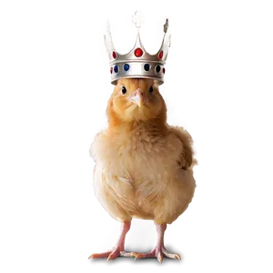 Chicky Wearing Crown Png Srm PNG Image