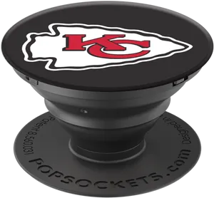 Chiefs Logo Pop Socket PNG Image