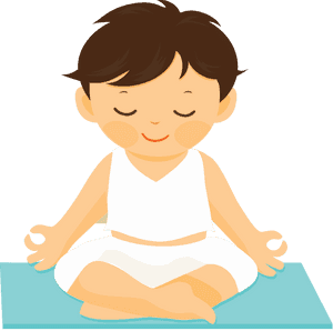 Clipart Boy Yoga - Yoga For Kids Clipart, HD Png Download PNG with transparent background