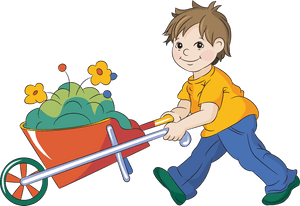 Wheelbarrow Cliparts, HD Png Download PNG with transparent background
