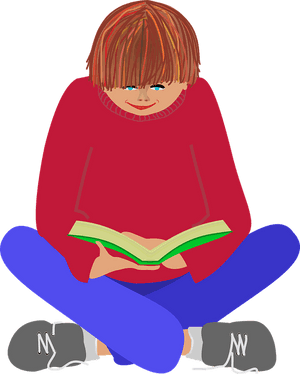 Children Reading Shop Of Buy Clip Art - Youth Reading Clipart Png, Transparent Png PNG image with transparent background
