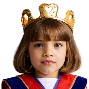 Child Wearing Crown Png Snk7 PNG Image