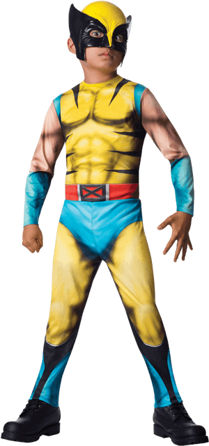 Kids Wolverine Costume - Homemade Wolverine Costume Mens, HD Png Download PNG image with transparent background