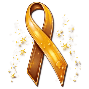 Childhood Cancer Ribbon PNG 06112024 PNG image with transparent background