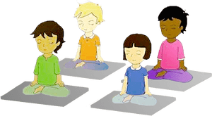 Picture - Meditation Kids Png, Transparent Png PNG image with transparent background