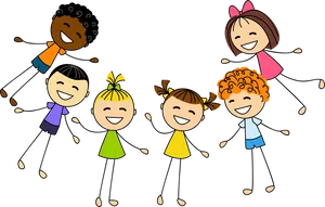 Childrens Day Celebration Cartoon Kids PNG Image