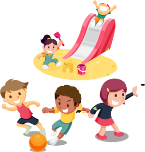 Kids Castle Preschool A - Preschool Children Clipart, HD Png Download PNG image with transparent background