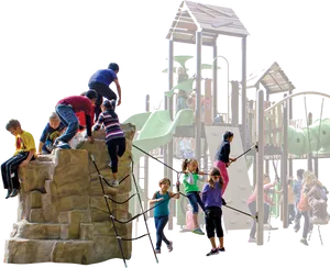 Childrens_ Playground_ Activity PNG Image