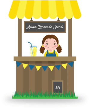 Clip Art Lemonade Stand Clipart - Lemonade Stand Clipart, HD Png Download PNG image with transparent background