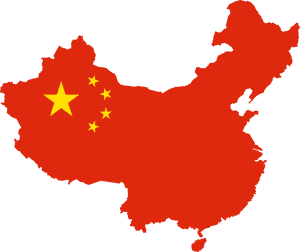 China Flag In Map, HD Png Download PNG image with transparent background