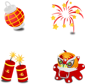S Icon Collection Set - Clipart Chinese New Year, HD Png Download PNG with transparent background