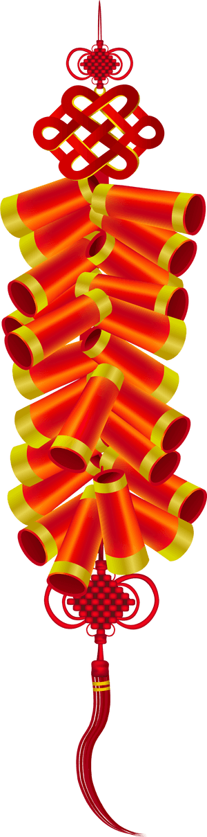 Chinese New Year Firecrackers Png Clip Art - Chinese Firecrackers Png, Transparent Png PNG image with transparent background