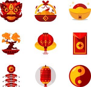 Chinese New Year - Icons Chinese New Year Png, Transparent Png PNG image with transparent background